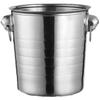 Stainless Steel Ice Bucket, Double-Layered, Vacuum Insulated, Condensation-Resistant, Bottle Cooler for Wine, Champagne, Whiskey, Beer, and Mo