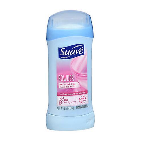 Suave Anti-Perspirant Deodorant Invisible Solid Powder, 2.6 oz (Pack of 1)