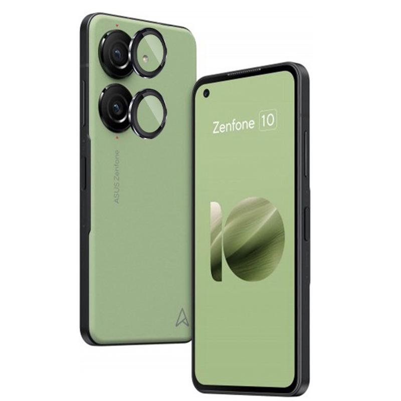 Защитная пленка для объектива задней камеры для Asus Zenfone 10, задняя металлическая защита для камеры для ASUS Zenfone10, кольцевое стеклянное защитное покрытие