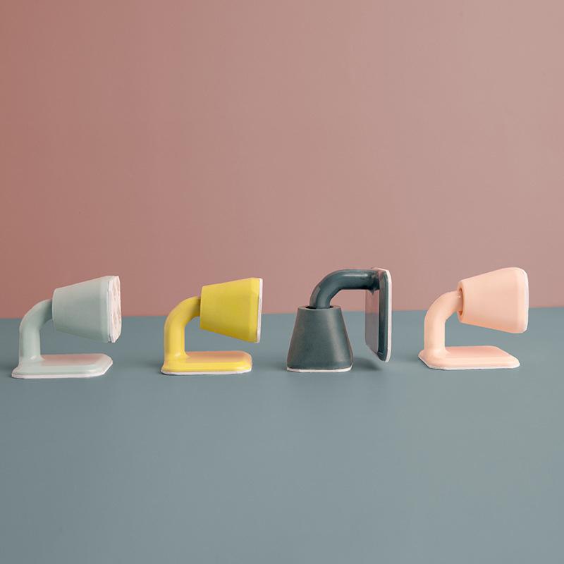 Силиконовая дверная ручка, защита от столкновений, защита для стен, защита бампера, дверная пробка, защита от столкновений