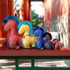 Folk Customs Rich Cloth Horse Doll Year of the Horse Mascot Plush Toy Flower Cloth Zodiac Horse Doll Gift Doll