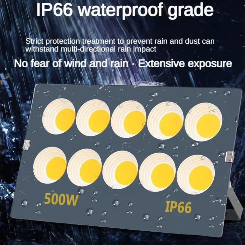LED Outdoor Floodlight AC220V Spotlight IP66 Waterproof Lamp 50W 100W 200W 300W 500W 600W Led Flood Light Garden Street Lamp