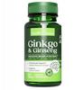 Гинкго и женьшень – 60 капсул
