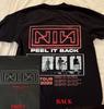НОВЫЙ! Nine Inch Nails Тур Peel It Back 2025 Футболка Ares в стиле Трон Репринт