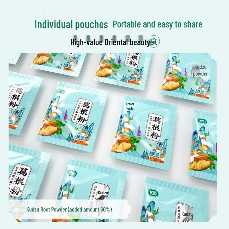 Jieshi Pure Kudzu Root Powder - Sugar-Free, Low-Fat Meal Replacement