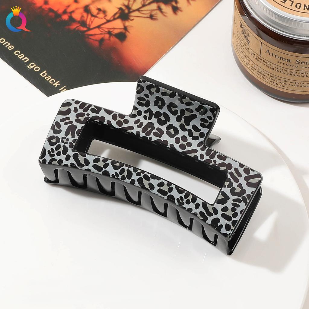 Printed Hair Clip Shark Clip Leopard Clip Large Summer Clip Hair Accessories