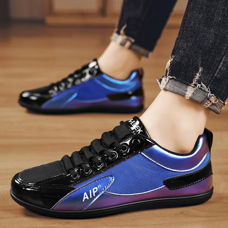 Мужские кроссовки, роскошные теннисные повседневные спортивные мокасины для мужчин, лето 2024, удобные туфли на плоской подошве, модная обувь для бега, треккинговая обувь