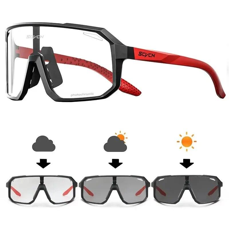 Lunettes de cyclisme lunettes de soleil photochromiques hommes femmes VTT lunettes de route nouveau