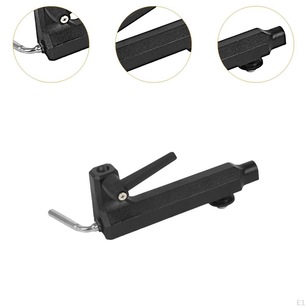 Woodworking Turning Lathe Tool Holder Base, Cast Iron, Black ,Household Rest ,Lathe Accessories