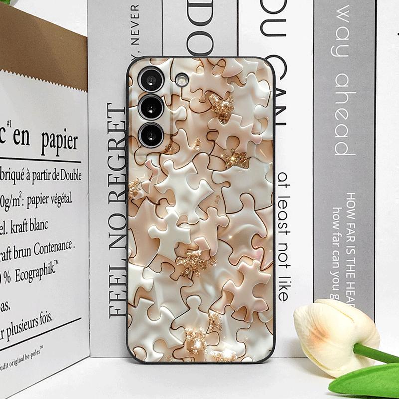 Стильный Художественный Чехол-Пазл для Телефона OPPO Realme 14 Pro Plus 13+ 12 Lite 11 10 9 X7 PRO Ultra 5G Ударопрочный Задний Чехол