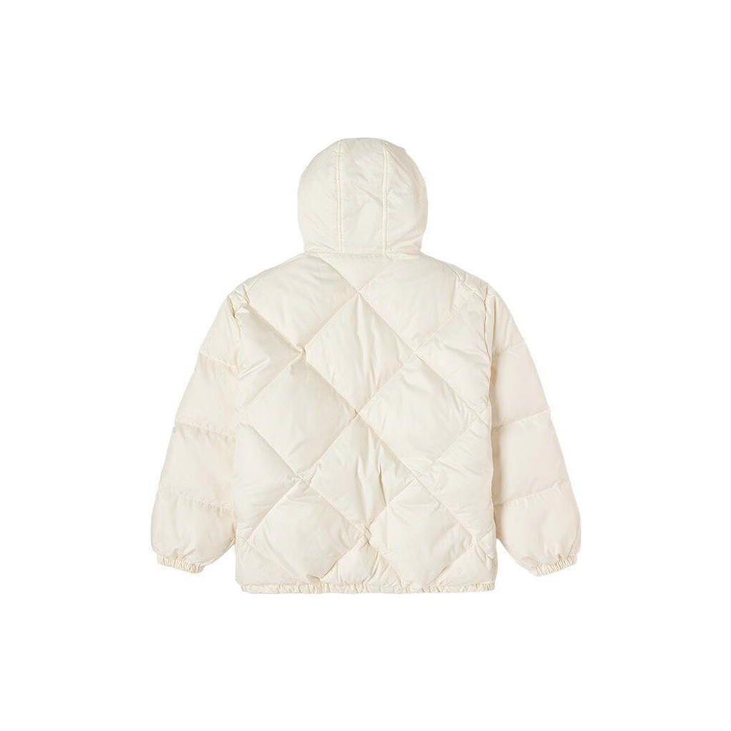 Vans Двусторонняя стеганая пуховая куртка с капюшоном Off White Унисекс VN000FBZ3KS