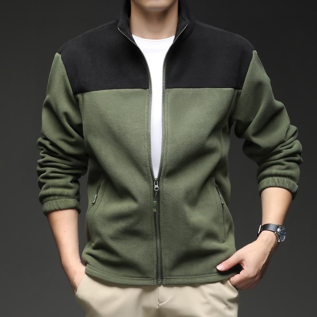 Осенне-зимние флисовые толстовки с капюшоном, с длинным рукавом, двусторонние, теплые, удобные, лоскутные, кардиган, куртка