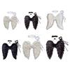 Angel Wing Fairy Costume Cosplay Dress Up Accessories Stick Headwear for Stage