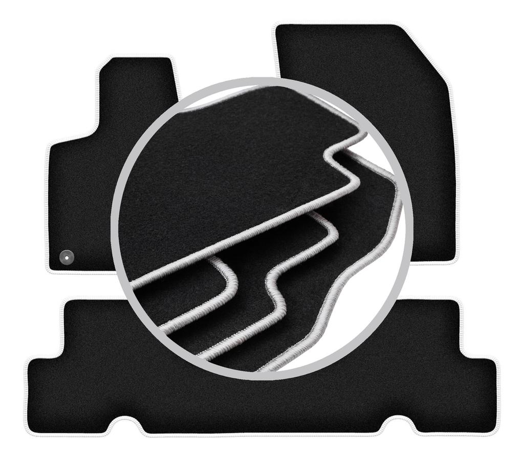 Автомобильные коврики CARLUX-SILVER для: Минивэн Citroen C4 Picasso II (2013-)