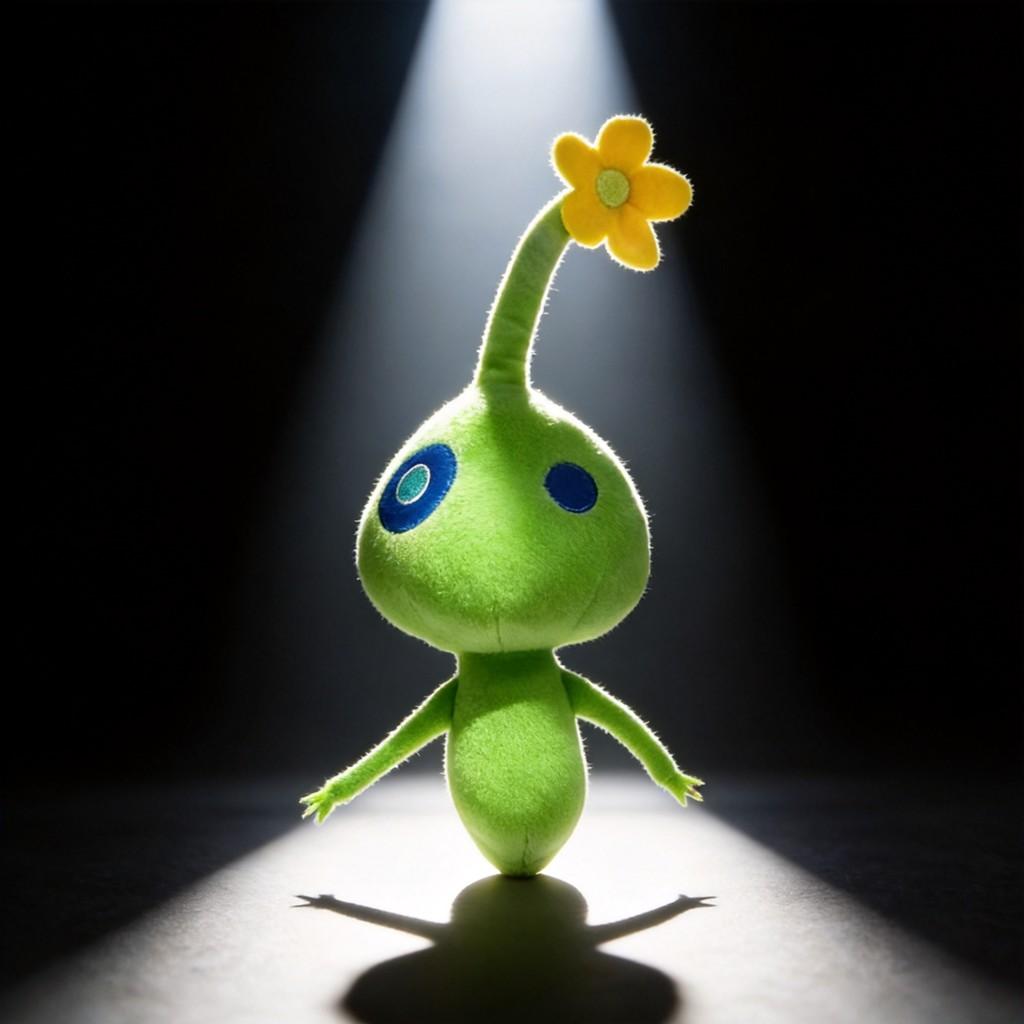 Плюшевая игрушка Pikmin 4 из материала с полипропиленовым наполнителем для коллекционеров и детей