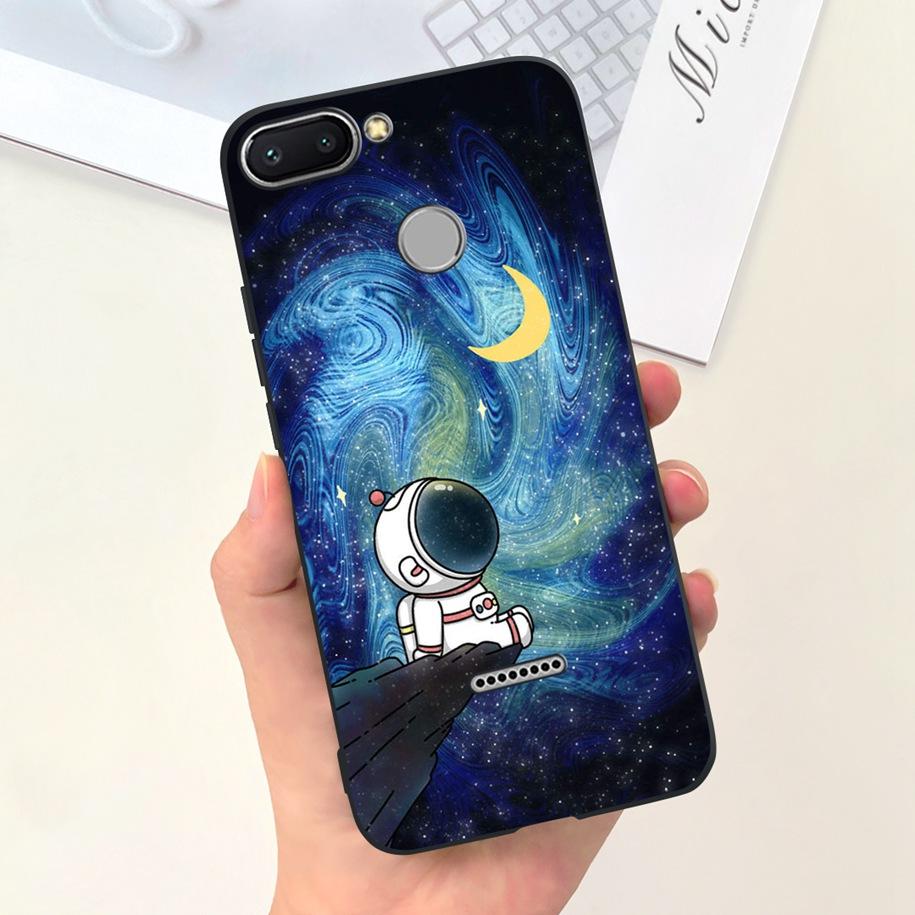 For Xiaomi Redmi 6 Case Redmi 6A Cover Cute Dinosaur Duck Cat Shockproof Bumper For Xiomi Redmi 6 6A Fundas Redmi6 Redmi6A Coque