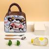 Сумка-бокс для обеда, кавайная портативная термосумка для еды, стильная, устойчивая к пятнам сумка-бокс для обеда, сумка-тоут для школьных путешествий
