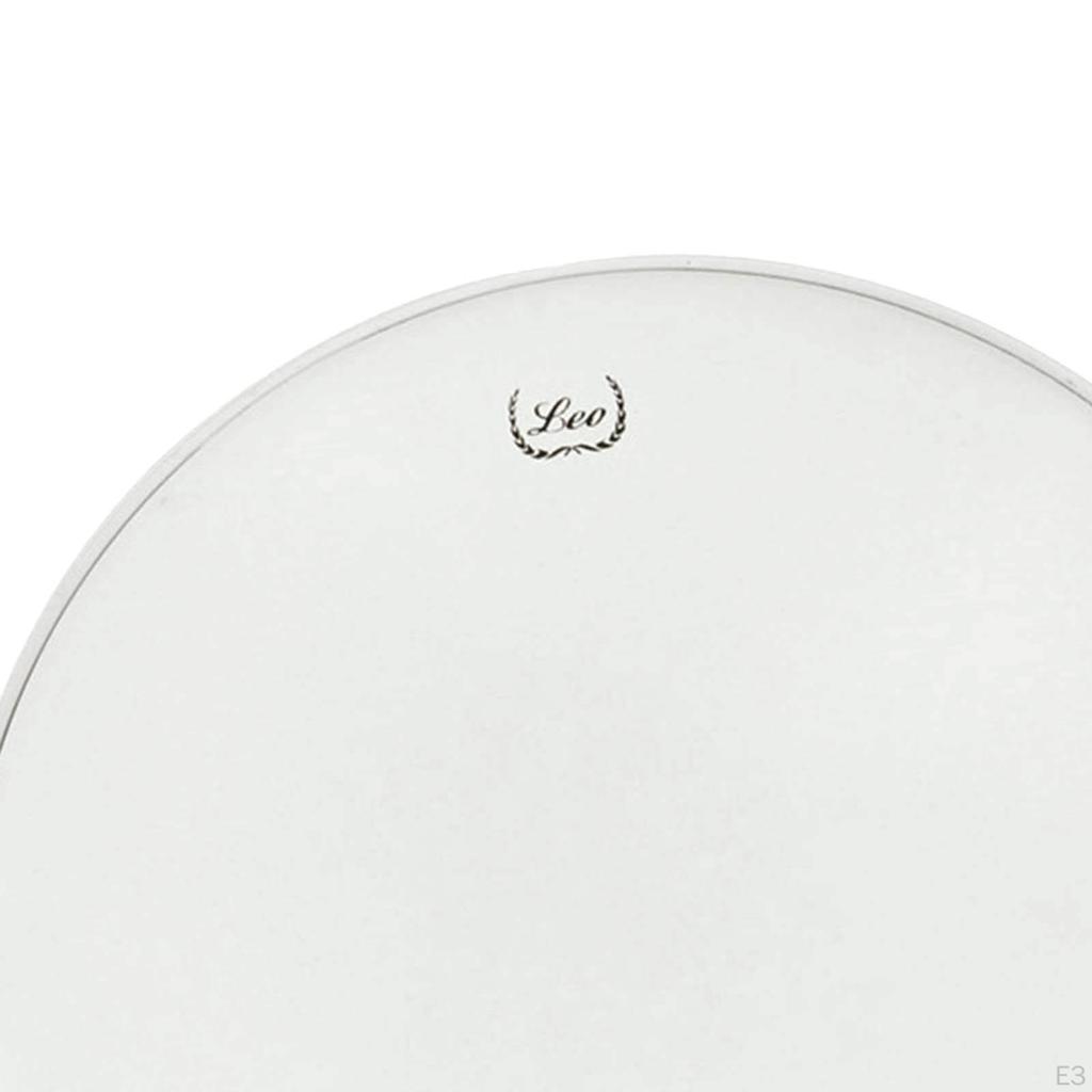 Snare Drum Head, Durable Stylish and Cool Sandblasted Frosted Single Layer Percussion Instrument