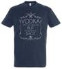 Vodka Isn't The Answer T-Shirt Worth A Shot Fun Party Drunk Alcohol Wodka Wasted
