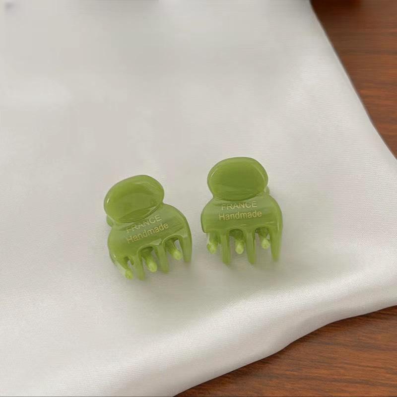 2 шт./пара Мини 2 см Ацетат Маленькие Заколки-крабики для волос Боковые заколки Ацетатные крабики для волос для девочек Милые заколки Женские аксессуары для волос