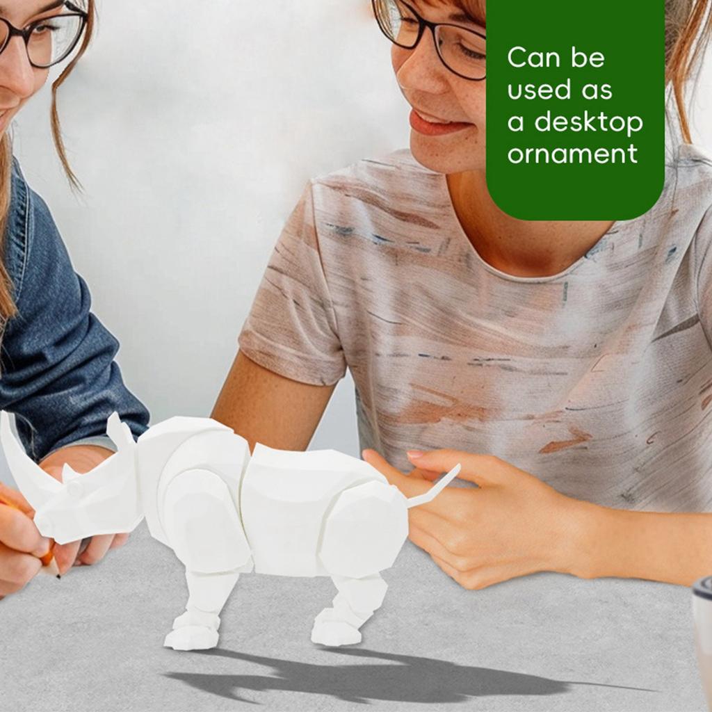 Blank Ornaments Can Be Cute And Interesting Children's Animal Toys, Desktop Decorations, Plastic Ornaments