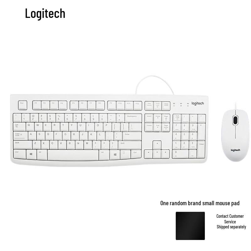 Logitech Проводной набор клавиатуры и мыши MK120