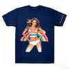 Mariah Carey Rainbow TShirt for Unisex Women Creative Cotton T Shirt Printed High Quality Unisexs Clothing  Summer New T Shirt