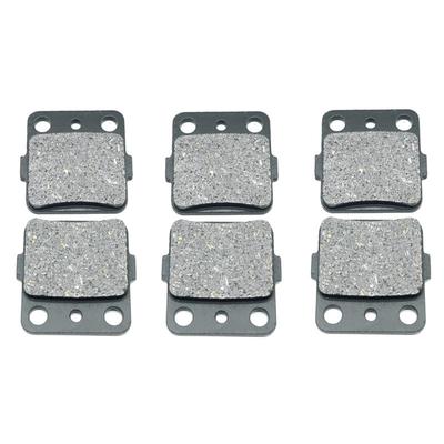 Для YAMAHA Raptor YFM350 YFM350R 2004-2013 YFM660 YFM660R 2001 2002-2005 YFM 350 660 R 350R 660R Комплект передних и задних тормозных колодок