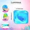 Super Soft Ice Cube Luminous Maltose Squeeze Toy Cute Animal Anti Stress Slow Rebound Decompression Toy Stress-relieving Gift