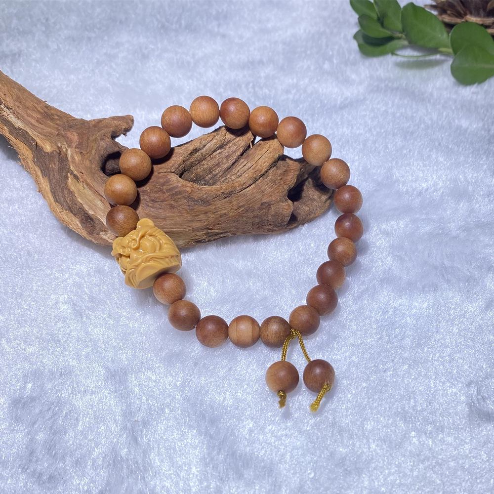 Sandalwood Cypress Beaded Bracelet - Multiple Styles, Buddhist Ornaments
