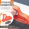 Plasterboard Quick Cutter, Gypsum Board Hand Plane for Precise Drywall Edge Chamfering at 45°/60° Woodworking Trimmer Hand Tools