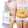 West&Month Body Sculpting Spray Shaping and Firming Belly and Thigh Slimming Oil Massage Heating Essence Spray