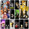Luffy One Pieces Roronoa Zoro Sanji Phone Cover for Samsung Galaxy S22 S21 S20 Fe Ultra S9 Plus + A13 A22 M21 M31 M55 M15 Case