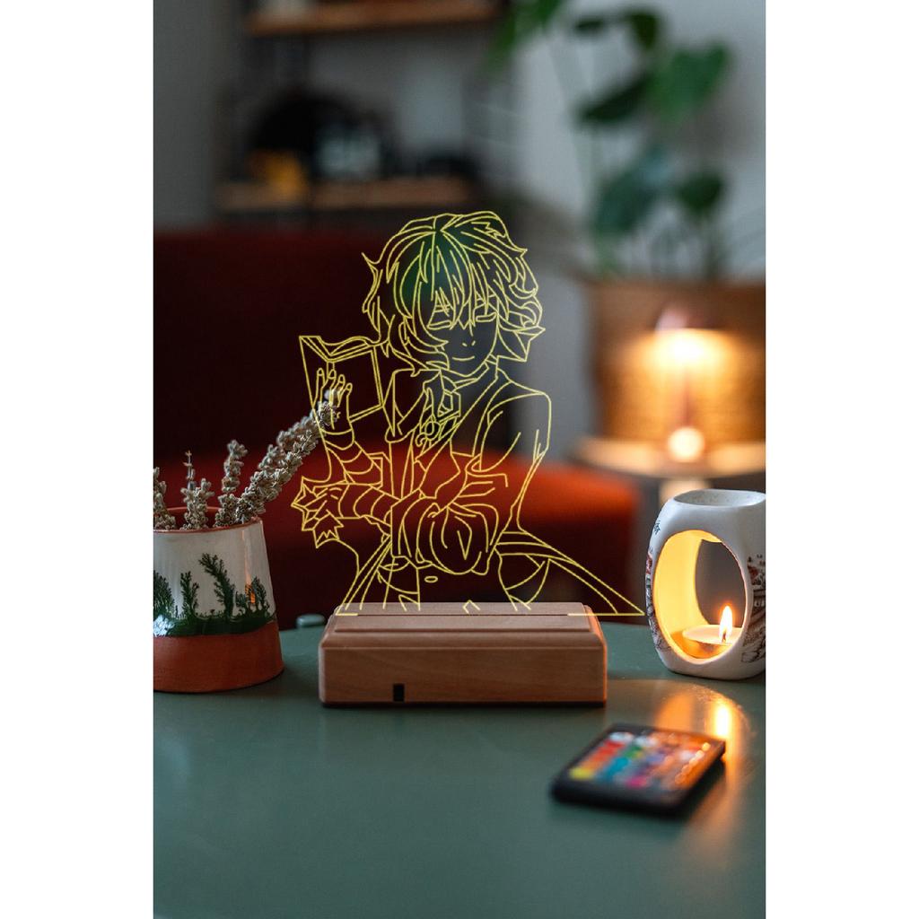 Bungo Stray Dogs Dazai Osamu 16-цветный ночник