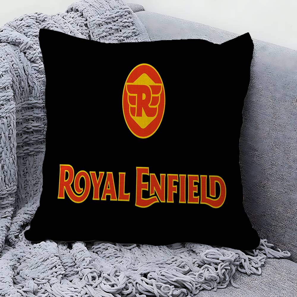 R-ROYALS E-ENFIELDS Чехол на подушку с логотипом Чехол на диванную подушку Декор для дома Детский подарок