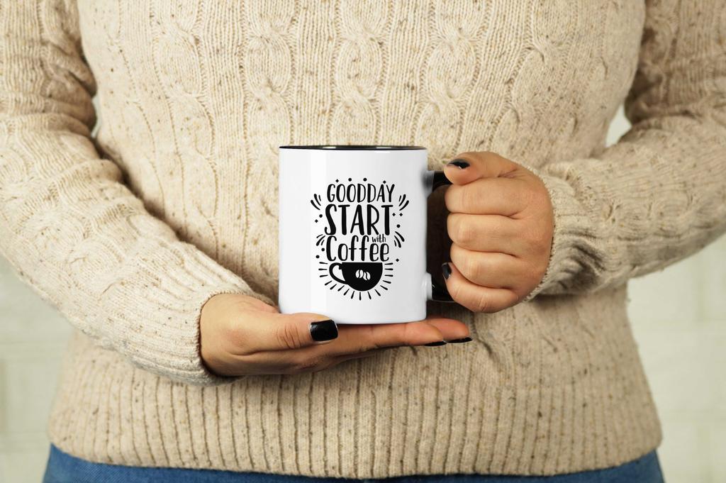 Inkdotpot Goodday Start With Coffee 11 Oz керамические кофейные кружки отлично подходят для коллег, боссов, подарков для кофе
