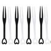 100Pcs Cake Dessert Food Fruit Pick Disposable Plastic Toothpick Practical Fruit Fork