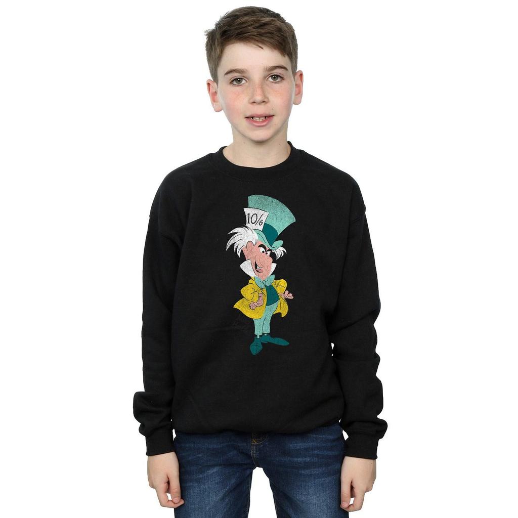 Disney Boys Alice In Wonderland Classic Mad Hatter Sweatshirt