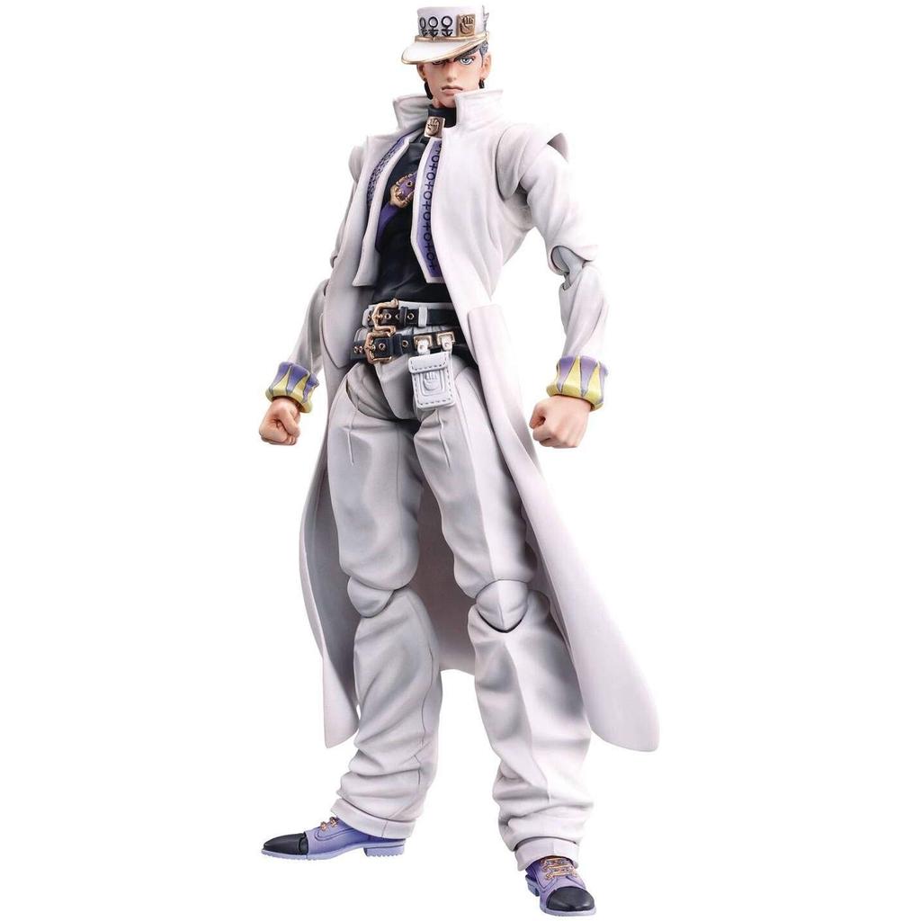 Super Action Statue JoJo's Bizarre Adventure Part 4 Jotaro Kujo 150mm PVC & ABS & Nylon Painted Action Figure