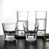 Стеклянный стакан для питья Стакан для воды Фудзияма Стеклянные чашки В стиле инс Стакан с дном в виде Снежной горы для виски Кружка-вулкан Домашняя роскошная посуда для напитков