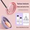 Silicone Cleaning Brush & Bowl Set for Makeup Tools & Clay Masks