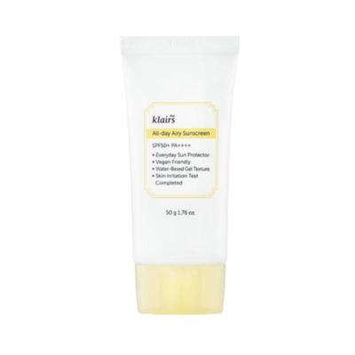 Солнцезащитный крем Airy Sunscreen SPF50+ PA++++ на весь день 50 г
