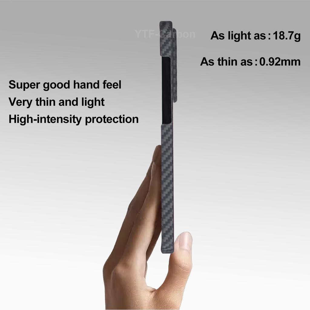 YTF для Samsung Galaxy S25 FE S25FE S24FE S23FE Ультратонкий Чехол для Защиты Мобильного Телефона из Настоящего Углеродного Волокна и Арамида, Взрывозащищенный