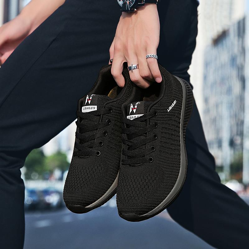 Размер 48. Мужские легкие кроссовки. Кроссовки для бега в тренажерном зале. Спортивная повседневная обувь с дышащей сеткой.