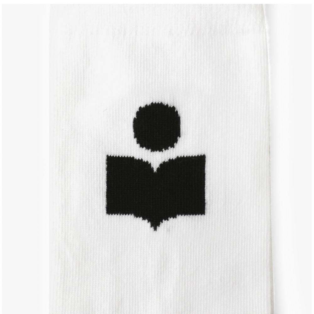 Isabel Marant Носки с логотипом Siloki Ct001jfa A1c11a 20wh