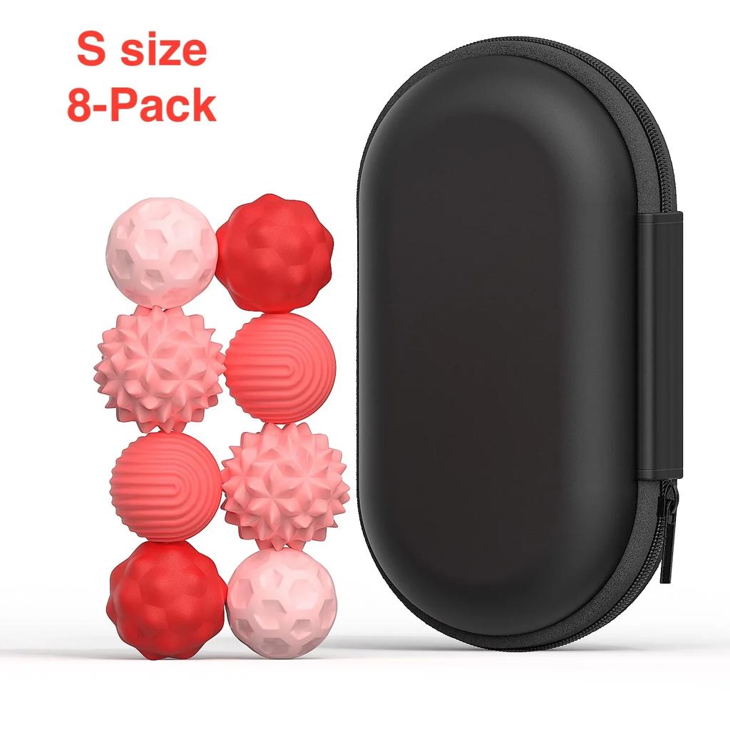 Silicone Magnetic Sensory Balls Fidget Toy Worry Balls Autism Calming Fidgeting Toy Kid Adults Anxiety Relief Stress Sensory Toy