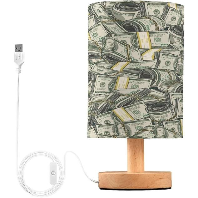 Onyx Marble Desk Lamp Stone Marbling Bedside Lamp Table Lamps Cylinder Nightstand Lamp for Bedroom Living Room Office Decor