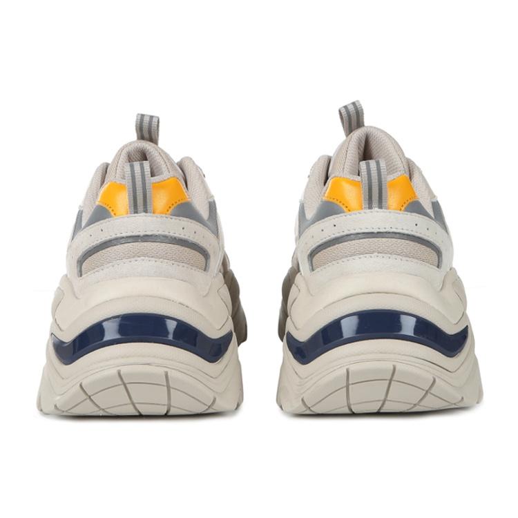 FILA Retro Running Shoes White/Grey/Yellow Unisex 1JM01283_092