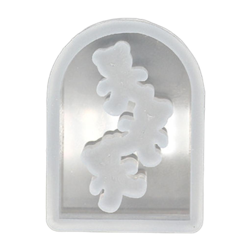 Удобная силиконовая форма, практичная форма для автомобильных украшений, форма для изготовления ювелирных изделий из эпоксидной смолы, подвески, формы для любителей DIY