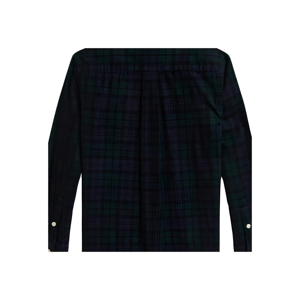 Повседневная рубашка Polo Ralph Lauren в клетку с пуговицами на воротнике и длинным рукавом для детей CWPOWOVY6820622-999